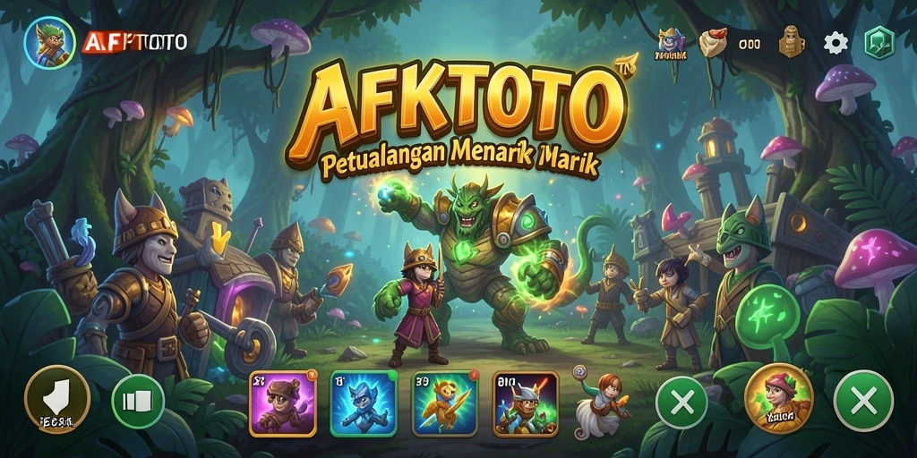 Screenshot permainan AFKTOTO yang menunjukkan momen seru dalam petualangan.