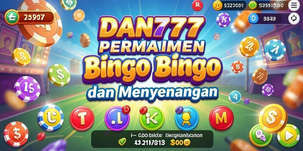 Screenshot gameplay DAN777 dengan suasana Bingo yang seru.