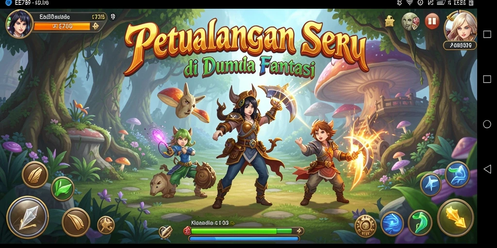 Tampilan gameplay EE789 saat menjelajahi dunia petualangan yang menakjubkan.
