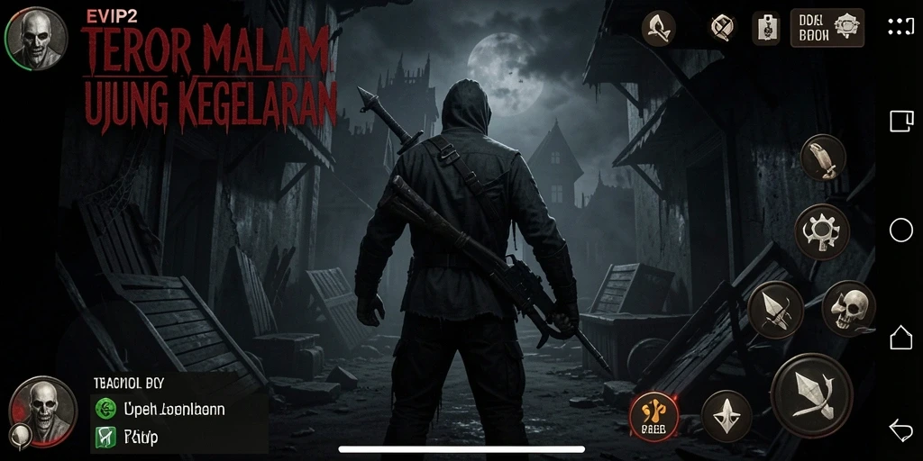 Gameplay menyeramkan EVIP2 dengan suasana mencekam.