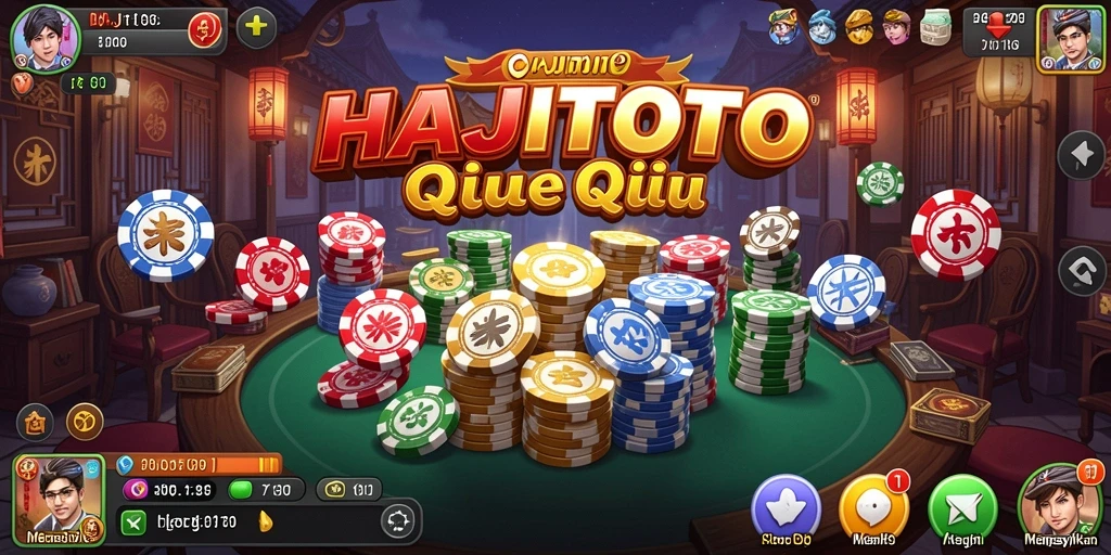 Menampilkan gameplay QiuQiu yang seru dan menegangkan.