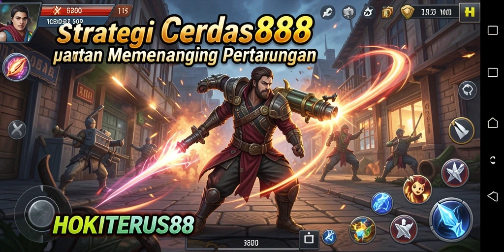Tampilan gameplay HOKITERUS88 yang seru dan strategis.