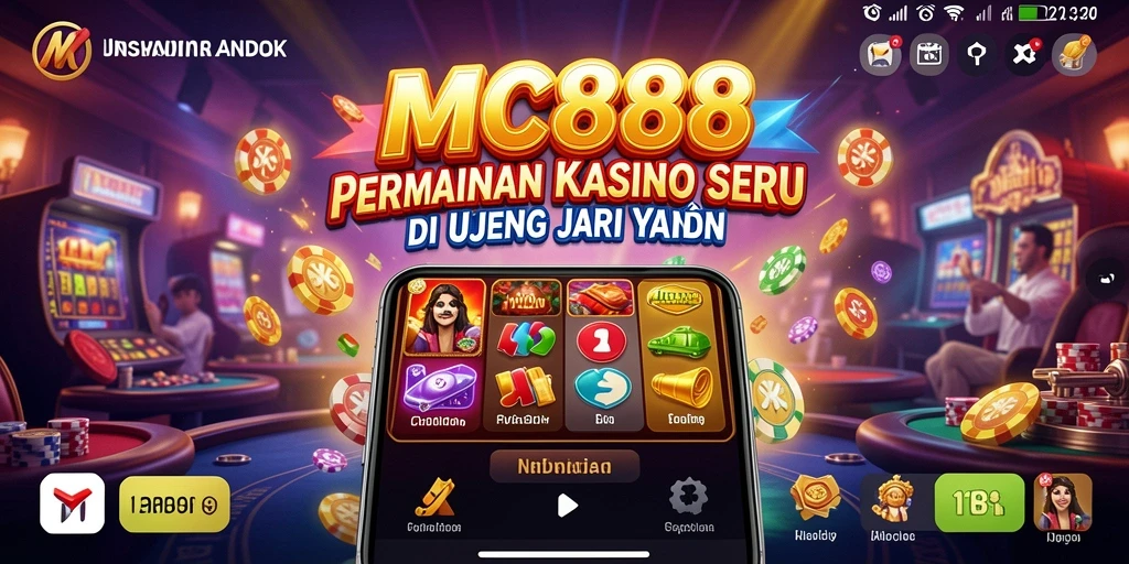 Tampilan aksi seru saat bermain slot di MC888.