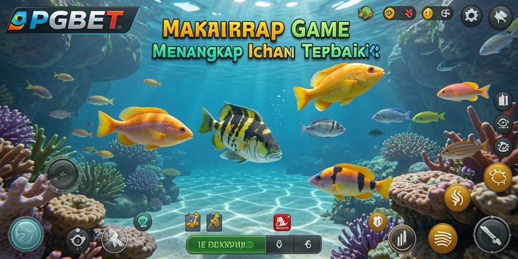 Gameplay PGBET yang seru dan mendebarkan saat memancing.