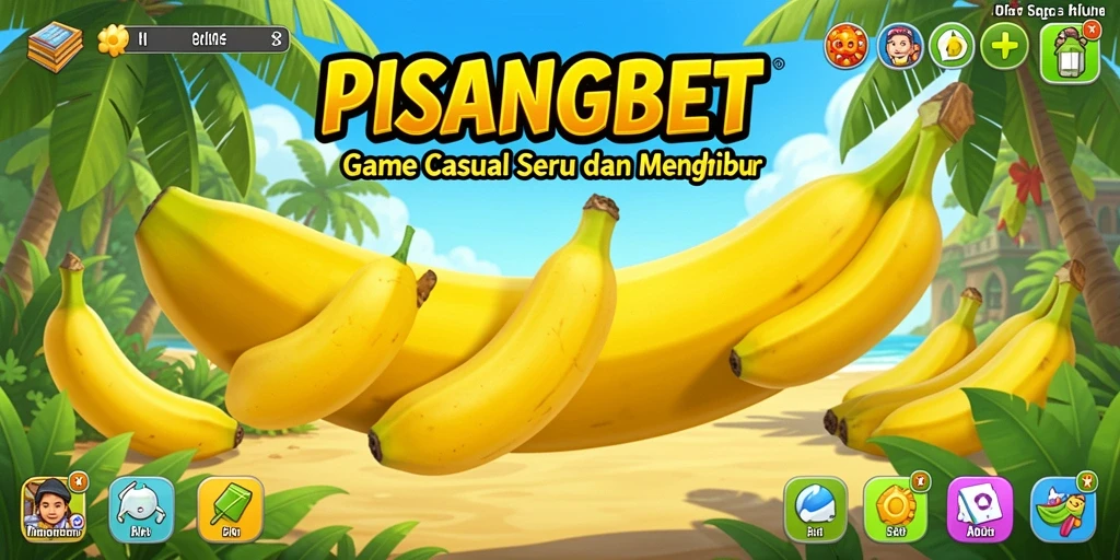 Tampilan menyenangkan dari gameplay PISANGBET yang seru.