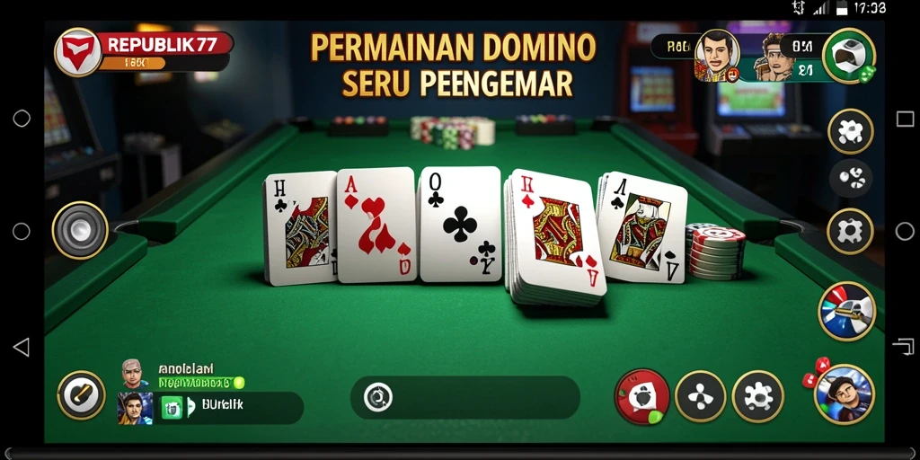 Tampilan gameplay seru dan menantang dalam REPUBLIK77.