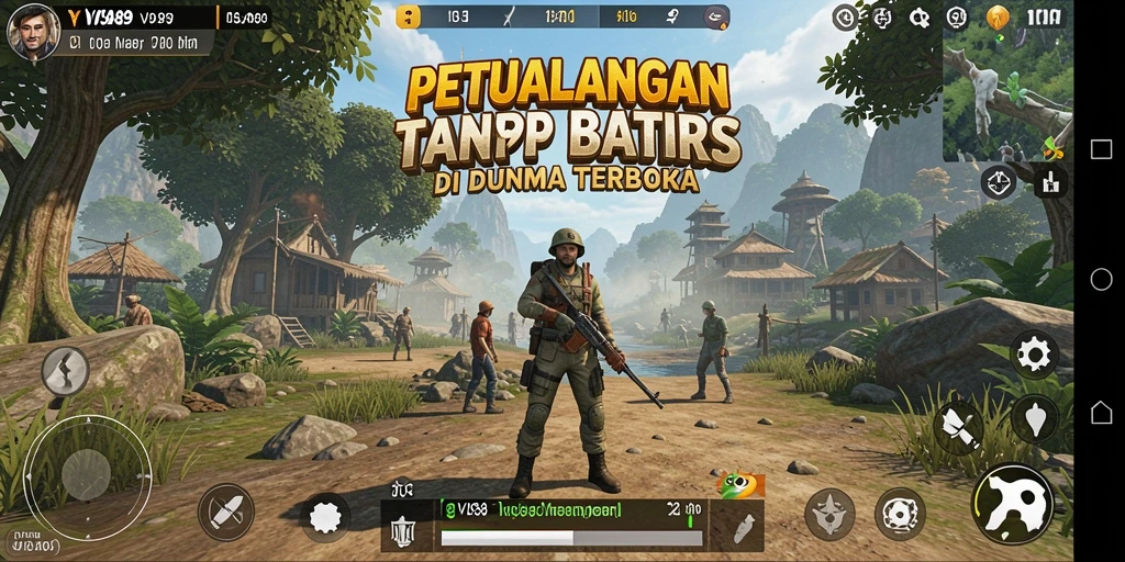 Gameplay yang seru dan menawan di dunia terbuka.
