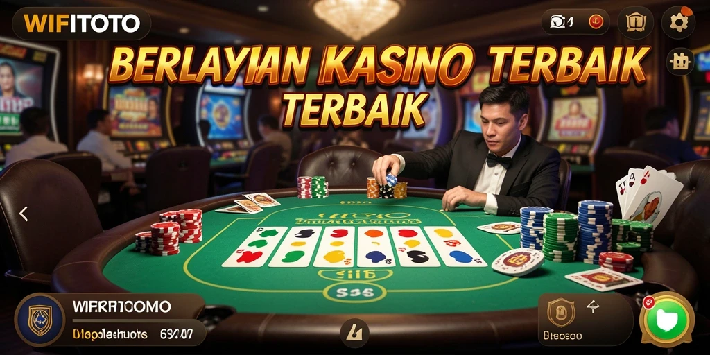 Tampilan gameplay Kasino yang menarik dari WIFITOTO.