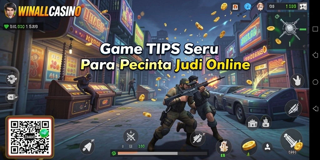 Gameplay menyenangkan di WINALLCASINO dengan berbagai permainan kasino.